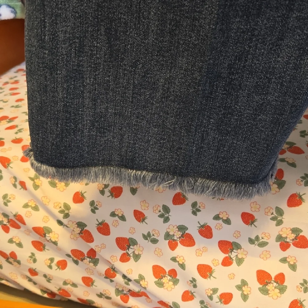 Liverpool Dark Blue Cropped Jeans - Picture 6 of 7